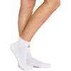 Skechers Women’s 10-Pack Half Terry Classic Quarter Crew Socks, Comfort-Fit & Cushioned Footbed(White)