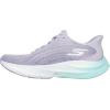 Skechers Women’s Aero Spark Hands Free Slip-ins Sneaker(Purple/Aqua)