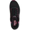 Skechers Women’s Arch Fit 2.0 Easy Chic Hands Free Slip-ins Sneaker(Bkhp=black/Hot Pink)