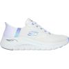 Skechers Women’s Arch Fit 2.0 Easy Chic Hands Free Slip-ins Sneaker(Wbl=white/Blue)