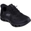 Skechers Women’s Glide Step Pro Hands Free Slip Ins Sneaker(Bbk=black/Black)