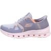 Skechers Women’s Glide Step Pro Hands Free Slip Ins Sneaker(Gyor=gray/Orange)
