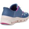 Skechers Women’s Glide Step Pro Hands Free Slip Ins Sneaker(Sltp=slate/Pink)