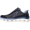 Skechers Women’s Glide Step Sole Hands Free Slip-ins Sneaker(Bkbl=black/Blue)