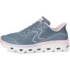 Skechers Women’s Glide Step Sole Hands Free Slip-ins Sneaker(Sltp=slate/Taupe)