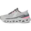 Skechers Women’s Glide-Step Atlus Hands Free Slip-ins Sneaker(Gypk=grey/Pink)