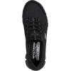 Skechers Women’s Glide-Step-Resilience Sneaker(Black/Black)