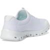 Skechers Women’s Glide-Step-Resilience Sneaker(White/Silver)
