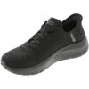 Skechers Women’s Go Walk Flex Hands Free Slip-Ins-Grand Entry Sneaker(Black)