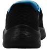 Skechers Women’s Go Walk Flex Hands Free Slip-Ins-Grand Entry Sneaker(Black/Aqua)