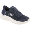 Skechers Women’s Go Walk Flex Hands Free Slip-Ins-Grand Entry Sneaker(Navy/White)