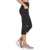 Skechers Women’s Go Walk High Waisted Capri(Bold Black)