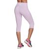 Skechers Women’s Go Walk High Waisted Capri(Orchid Bloom)