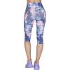 Skechers Women’s Go Walk High Waisted Capri(Summer Breeze Print)
