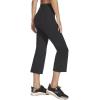 Skechers Women’s Go Walk High Waisted Crop Pant(Black)