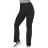 Skechers Women’s Go Walk High Waisted Evolution Flare Pant(Bold Black)