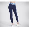 Skechers Women’s Go Walk High Waisted Legging(Misty Floral Blue)