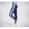 Skechers Women’s Go Walk High Waisted Legging(Misty Floral Blue)