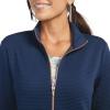 Skechers Women’s Go Walk Hoodless Hoodie Jacket(Navy)
