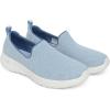 Skechers Women’s Go Walk Joy Sneaker(Blue Lt Blue Textile Trim Light Blue)