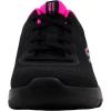 Skechers Women’s Go Walk Joy-Ecstatic Sneaker(Black/Hot Pink)