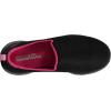 Skechers Women’s Go Walk Joy-Terrific Slip-On Sneakers(Black/Hot Pink)