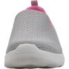 Skechers Women’s Go Walk Joy-Terrific Slip-On Sneakers(Grey/Pink)