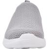 Skechers Women’s Go Walk Joy-Terrific Slip-On Sneakers(Light Grey)