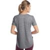 Skechers Women’s Go Walk Moisture Wicking Go Dri Tunic Tee(Agave/Ice Stripe Swift Stripe)