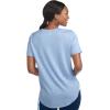 Skechers Women’s Go Walk Moisture Wicking Go Dri Tunic Tee(Brunnera Blue Ancient Water)