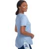 Skechers Women’s Go Walk Moisture Wicking Go Dri Tunic Tee(Brunnera Blue Ancient Water)
