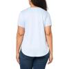 Skechers Women’s Go Walk Moisture Wicking Go Dri Tunic Tee(Halogen Blue)