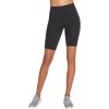Skechers Women’s Go Walk Slip Ins High Waisted 10″ Active Bike Short(Black)