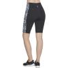 Skechers Women’s Go Walk Slip Ins High Waisted 10″ Active Bike Short(White Leopard Print)