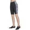 Skechers Women’s Go Walk Slip Ins High Waisted 10″ Active Bike Short(White Leopard Print)