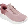 Skechers Women’s Hands Free Slip-ins Bobs Squad Chaos-in Color Sneaker(Blush)