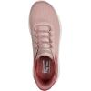 Skechers Women’s Hands Free Slip-ins Bobs Squad Chaos-in Color Sneaker(Blush)