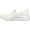Skechers Women’s Hands Free Slip-ins Go Walk Flex-Relish Sneaker(Off-white)