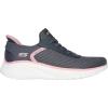 Skechers Women’s Hands Free Slip-ins Squad Chaos-Stroke of Luck Sneaker(Grey)