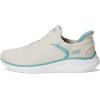 Skechers Women’s Hands Free Slip-ins Squad Chaos-Stroke of Luck Sneaker(Natural)