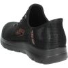 Skechers Women’s Hands Free Slip-ins Summits-Classy Night Sneaker(Bkgd)