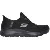 Skechers Women’s Hands Free Slip-ins Summits-Classy Night Sneaker(Black)