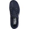 Skechers Women’s Hands Free Slip-ins Summits-Classy Night Sneaker(Navy/Silver)