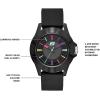 Skechers Women’s Rosencrans Mid Quartz Plastic and Silicone Casual Sports Watch(Black Multi)