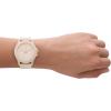 Skechers Women’s Rosencrans Mid Quartz Plastic and Silicone Casual Sports Watch(Blush)