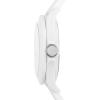 Skechers Women’s Rosencrans Mid Quartz Plastic and Silicone Casual Sports Watch(White Multi)