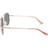 Skechers Women’s SEA6166 Polarized Pilot Sunglasses, Shiny Rose Gold, 56mm