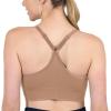 Skechers Women’s Seamless Cami Sports Bra 2 Pack, Comfortable Flexible Movement, Fitness and Yoga Paquete Sujetador(Black / Tanzine)