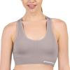 Skechers Women’s Seamless Racerback Sports Bra 2 Pack, Sostén Deportivo, Comfortable Flexible Movement , Fitness and Yoga(Ashes of Roses / Daybreak)