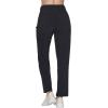 Skechers Women’s Slip-ins Go Walk Uptown Pant(Black)